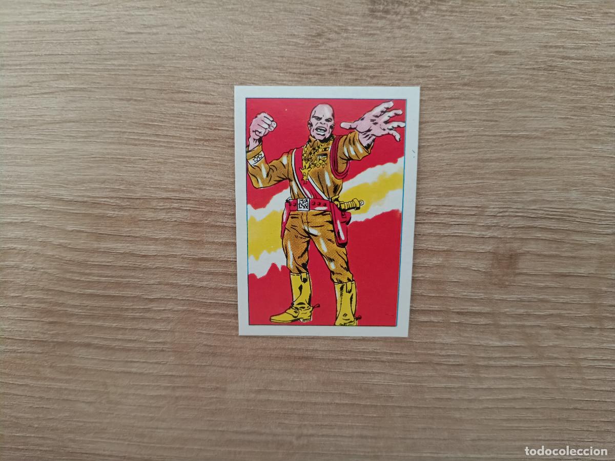 Collectionnisme Cartes &agrave; collectionner anciennes: CROMO EDITORIAL FHER 1981 SUPERHEROES 137 DRAXON SIN PEGAR NUNCA PEGADO D726