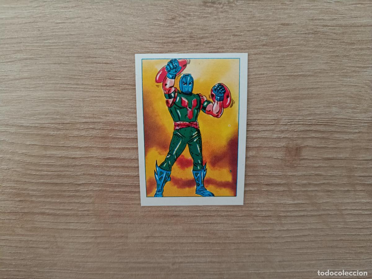 Collectionnisme Cartes &agrave; collectionner anciennes: CROMO EDITORIAL FHER 1981 SUPERHEROES 140 GLADIADOR SIN PEGAR NUNCA PEGADO D726