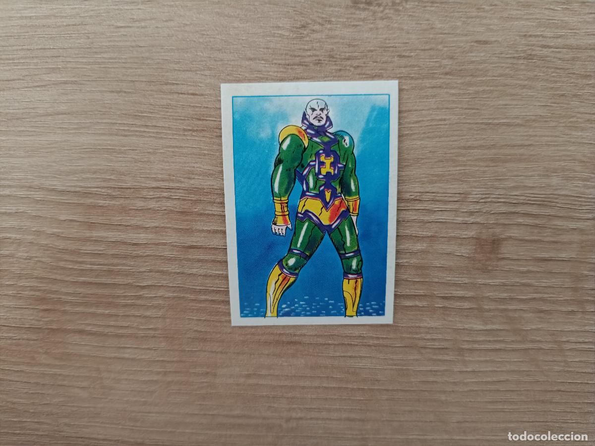 Collectionnisme Cartes &agrave; collectionner anciennes: CROMO EDITORIAL FHER 1981 SUPERHEROES 142 PLUTON SIN PEGAR NUNCA PEGADO D726