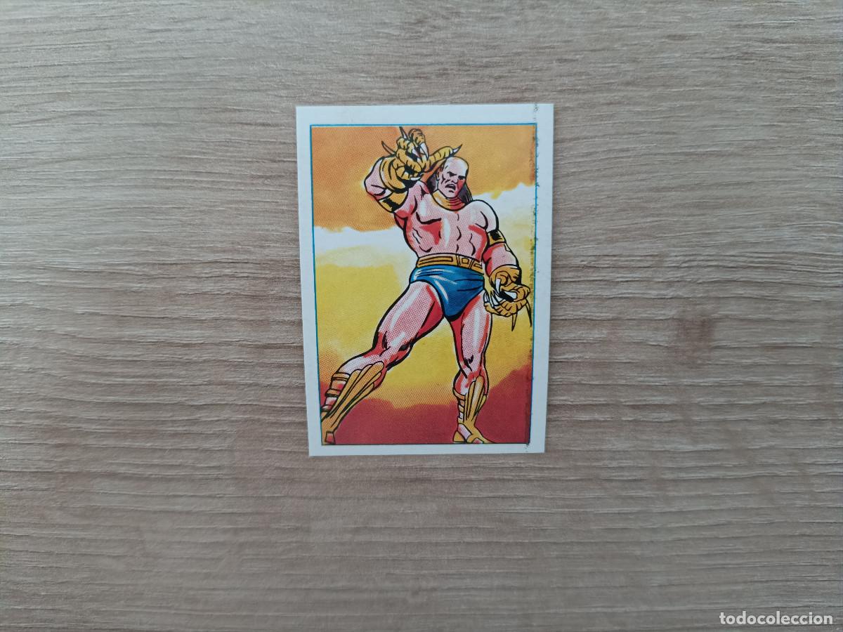 Coleccionismo cromos antiguos: CROMO EDITORIAL FHER 1981 SUPERHEROES 156 TIGRE SIN PEGAR NUNCA PEGADO D726