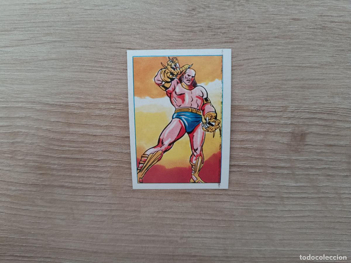 Coleccionismo cromos antiguos: CROMO EDITORIAL FHER 1981 SUPERHEROES 156 TIGRE SIN PEGAR NUNCA PEGADO D726
