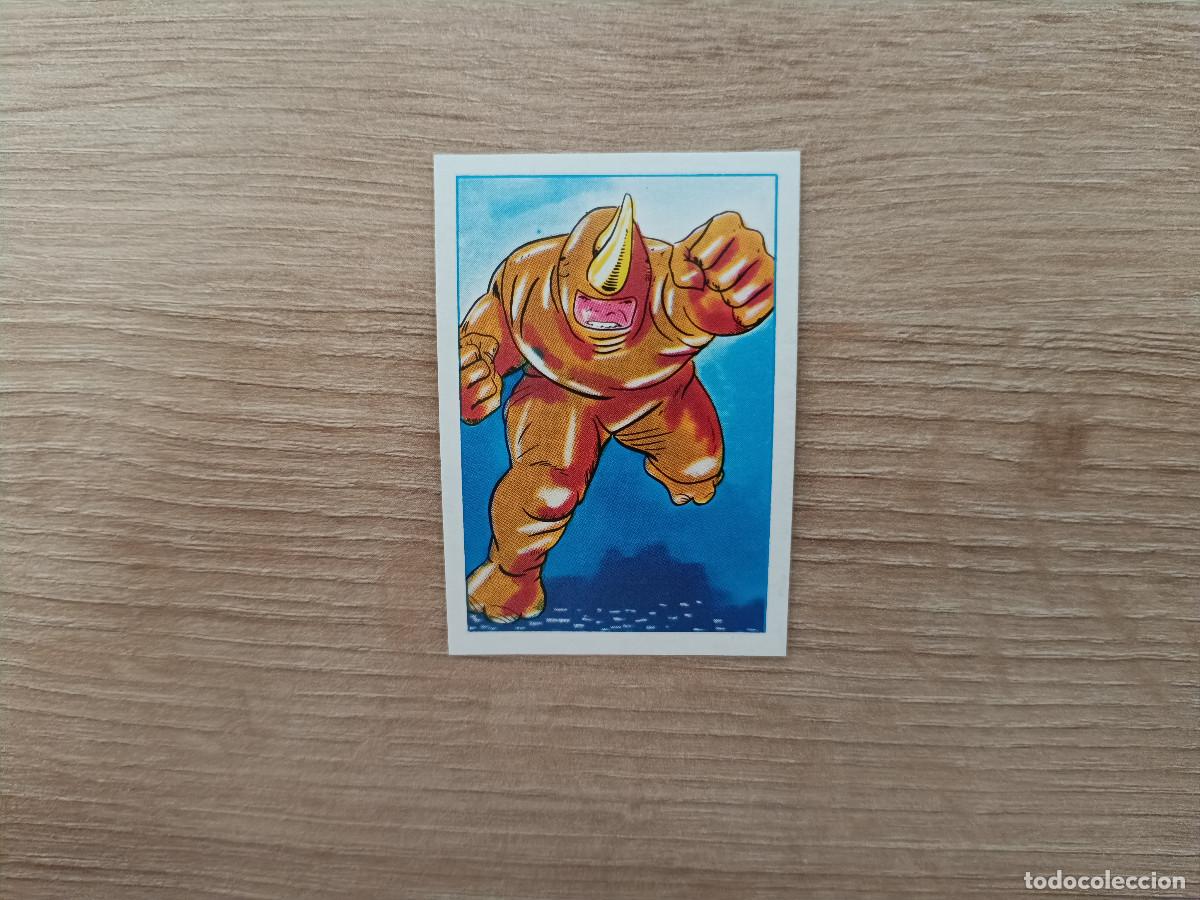 Coleccionismo cromos antiguos: CROMO EDITORIAL FHER 1981 SUPERHEROES 163 RINOCERONTE SIN PEGAR NUNCA PEGADO D726