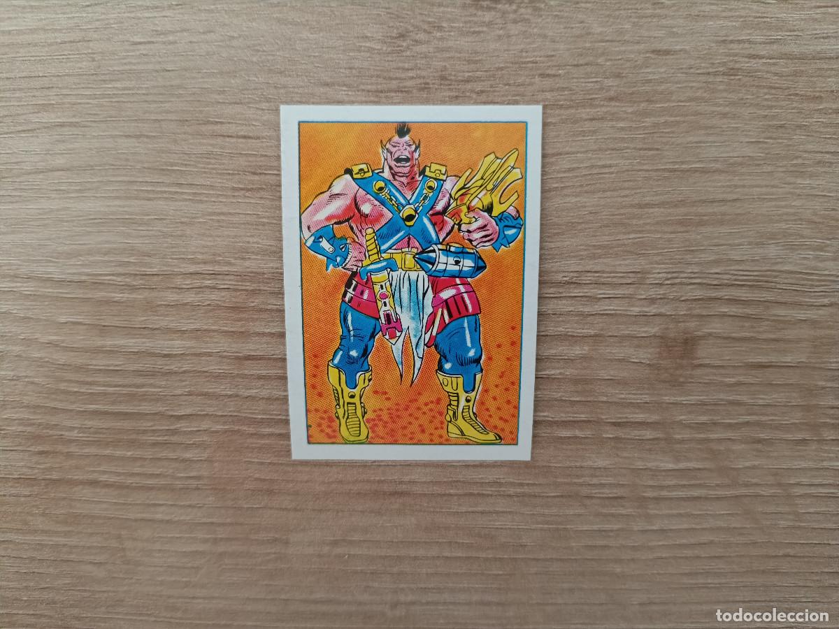 Coleccionismo cromos antiguos: CROMO EDITORIAL FHER 1981 SUPERHEROES 165 GORGUL SIN PEGAR NUNCA PEGADO D726