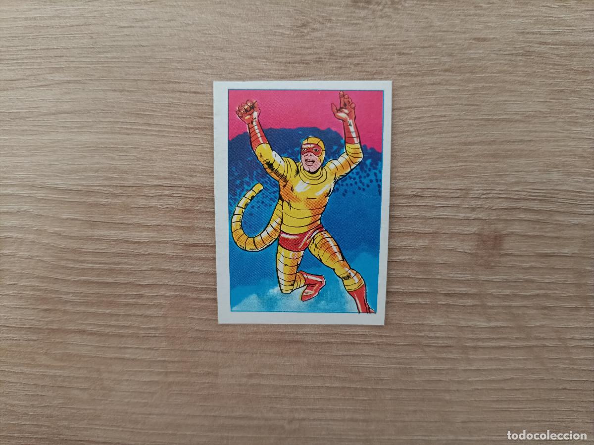 Coleccionismo cromos antiguos: CROMO EDITORIAL FHER 1981 SUPERHEROES 166 ESCORPION SIN PEGAR NUNCA PEGADO D726