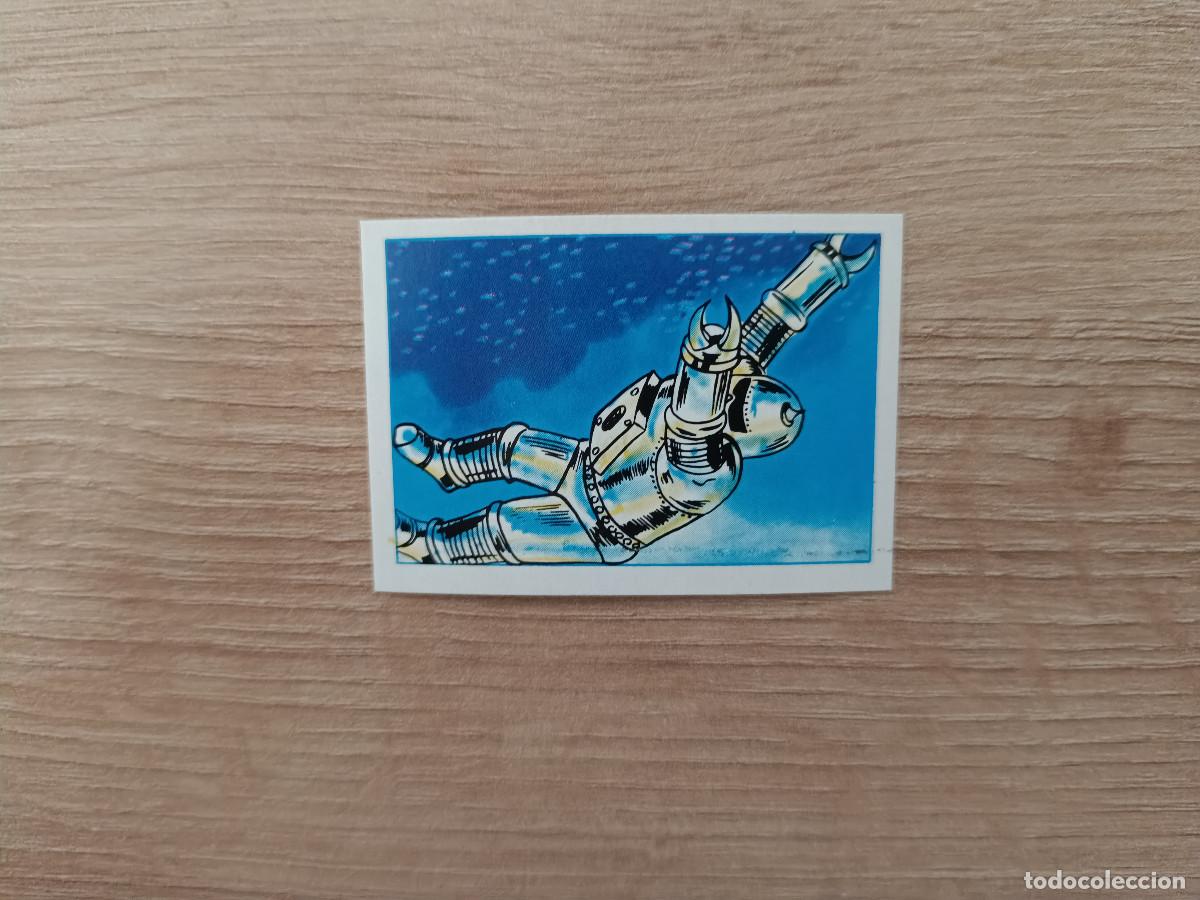 Coleccionismo cromos antiguos: CROMO EDITORIAL FHER 1981 SUPERHEROES 174 ROBOT ESPACIAL SIN PEGAR NUNCA PEGADO D726