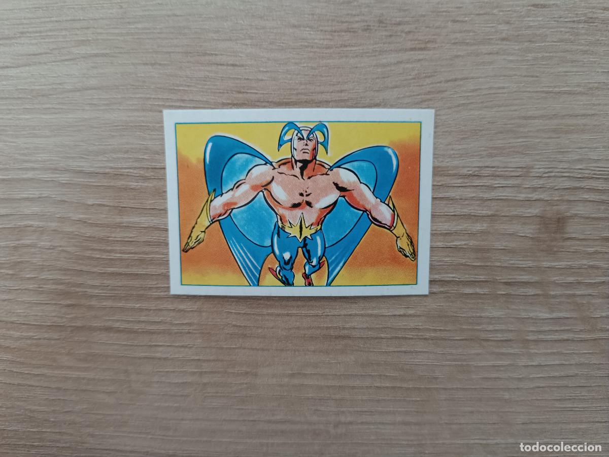 Coleccionismo cromos antiguos: CROMO EDITORIAL FHER 1981 SUPERHEROES 178 PAJARO DE LA GALAXIA SIN PEGAR NUNCA PEGADO D726