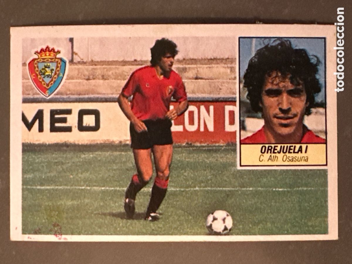 Coleccionismo cromos antiguos: CROMO LIGA ESTE 84 85 OREJUELA IFICHAJE 10. DESPEGADO