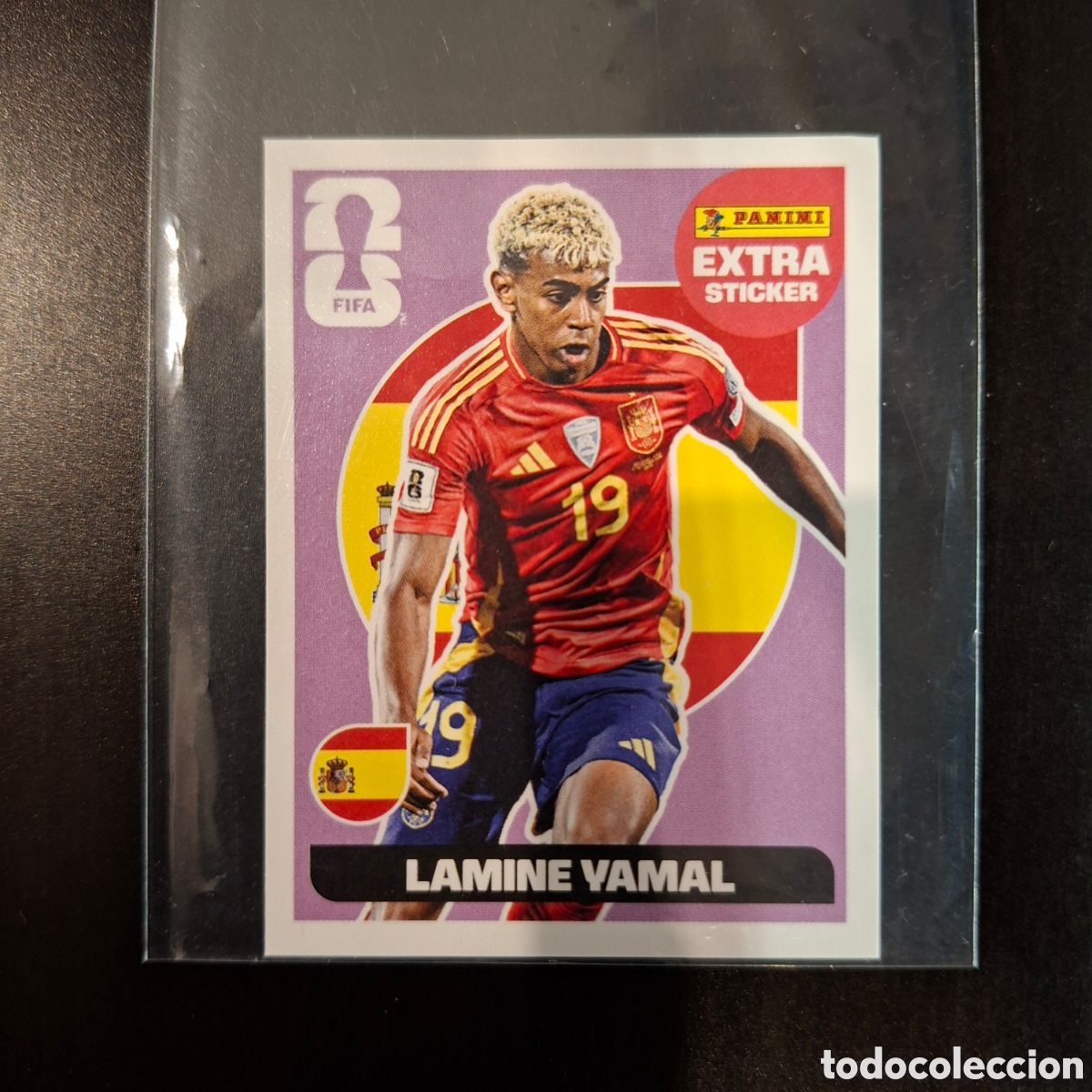Coleccionismo cromos antiguos: EXTRA STICKER LAMINE YAMAL