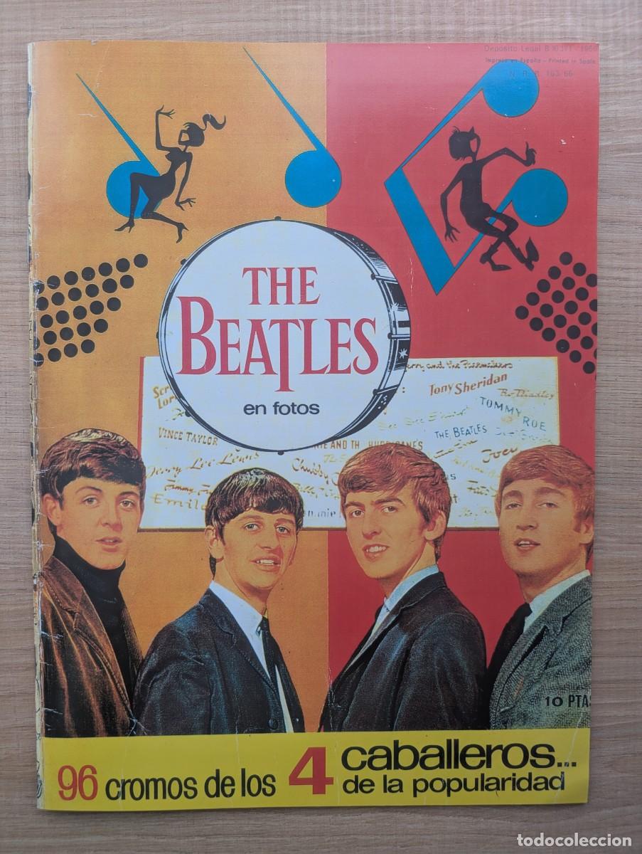 Coleccionismo cromos antiguos: &Aacute;lbum The Beatles Bruguera VAC&Iacute;O Y BUEN ESTADO