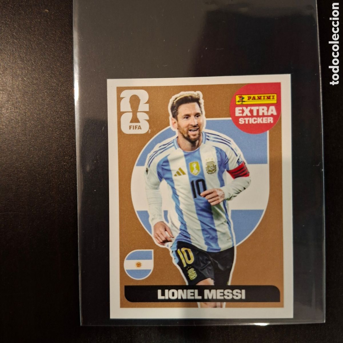 Coleccionismo cromos antiguos: EXTRA STICKER LIONEL MESSI
