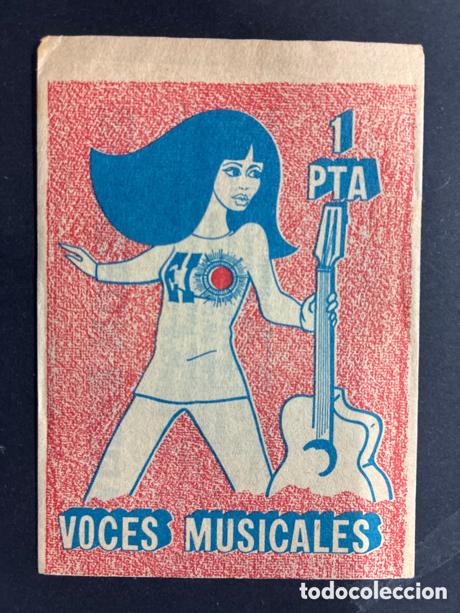 Coleccionismo cromos antiguos: SOBRE CROMOS SIN ABRIR ALBUM VOCES MUSICALES EDITORIAL RUIZ ROMERO