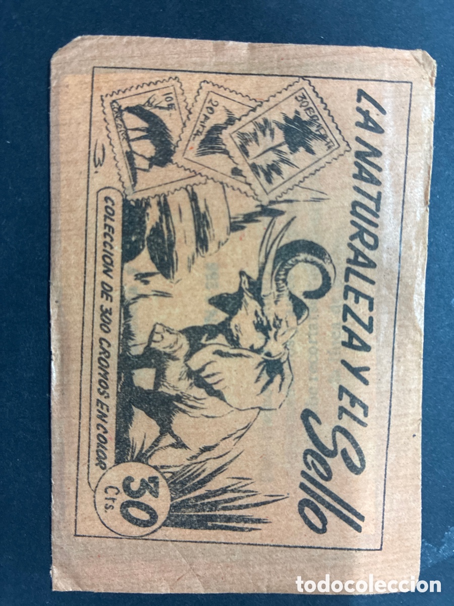 Coleccionismo cromos antiguos: SOBRE CROMOS SIN ABRIR ALBUM LA NATURALEZA Y EL SELLO RUIZ ROMERO
