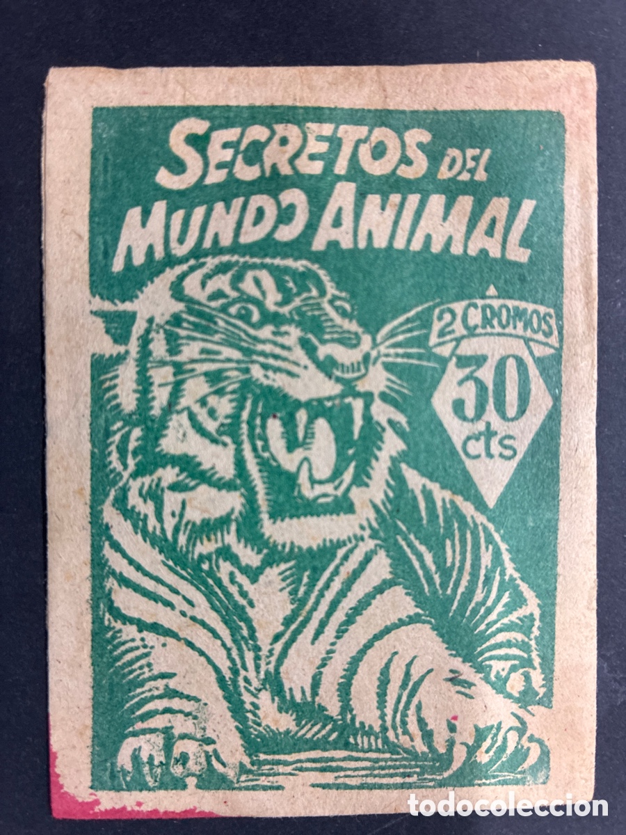 Coleccionismo cromos antiguos: SOBRE CROMOS SIN ABRIR ALBUM SECRETOS DEL MUNDO ANIMAL EDI ROLLAN