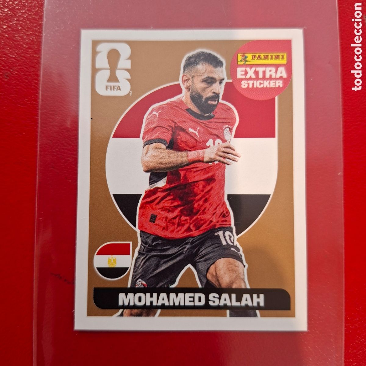 Coleccionismo cromos antiguos: EXTRA STICKET MOHAMED SALAH