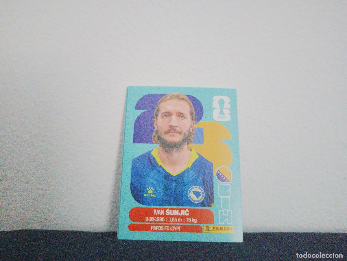 Coleccionismo cromos antiguos: BIH 11 IVAN SUNJIC BASE BOSNIA Y HERZEGOVINA CROMO MUNDIAL STICKERS 2026 26