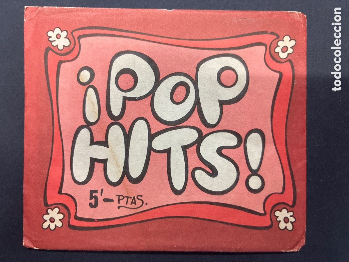 Coleccionismo cromos antiguos: SOBRE CROMOS SIN ABRIR ALBUM POP HITS