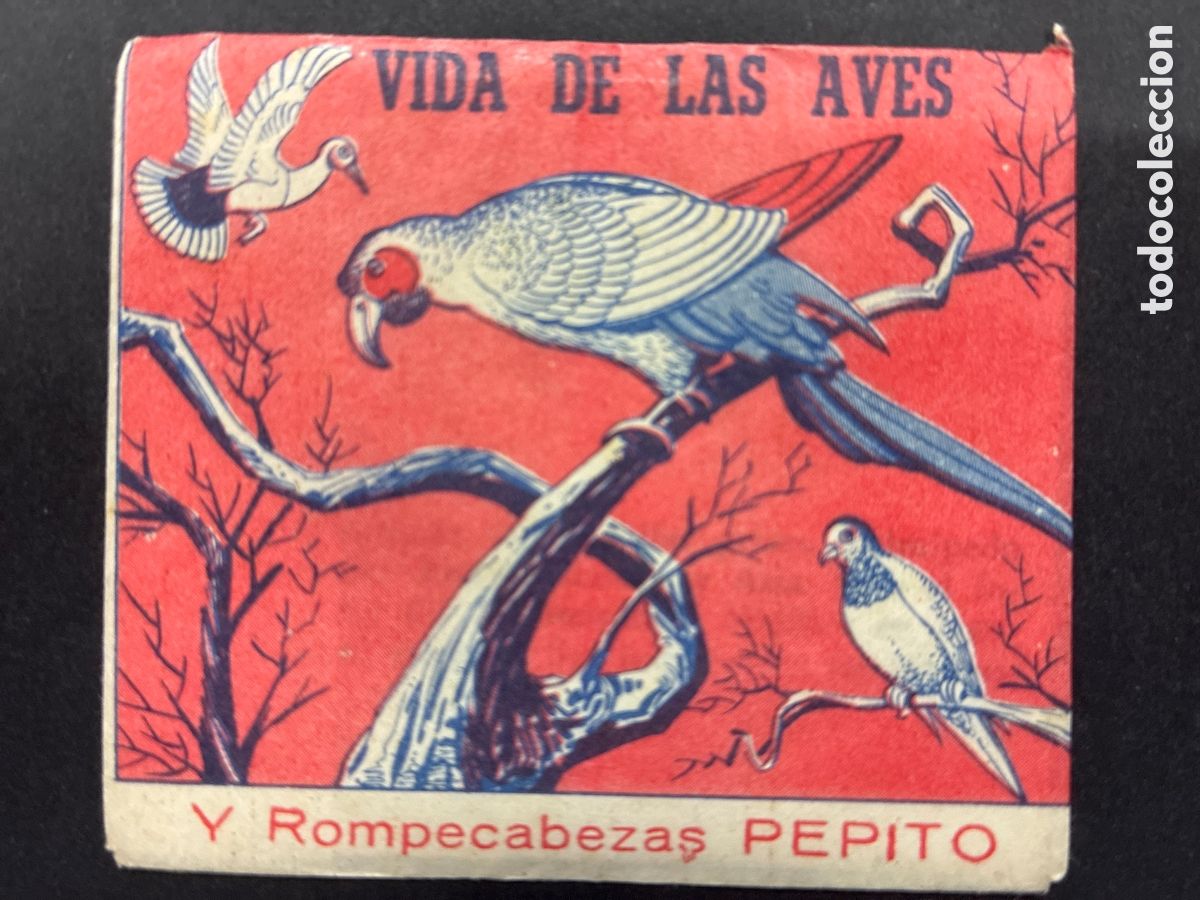 Collectionnisme Cartes &agrave; collectionner anciennes: SOBRE CROMOS SIN ABRIR ALBUM VIDA DE LAS AVES