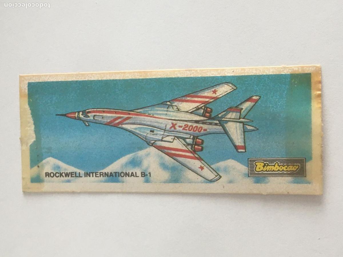 Collectionnisme Cartes &agrave; collectionner anciennes: bimbo aviones cromo n&ordm; 12 nunca pegado