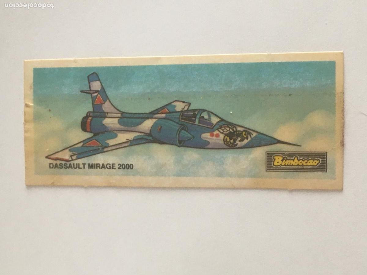 Collectable Antique Stickers: bimbo aviones cromo n&ordm; 5 nunca pegado
