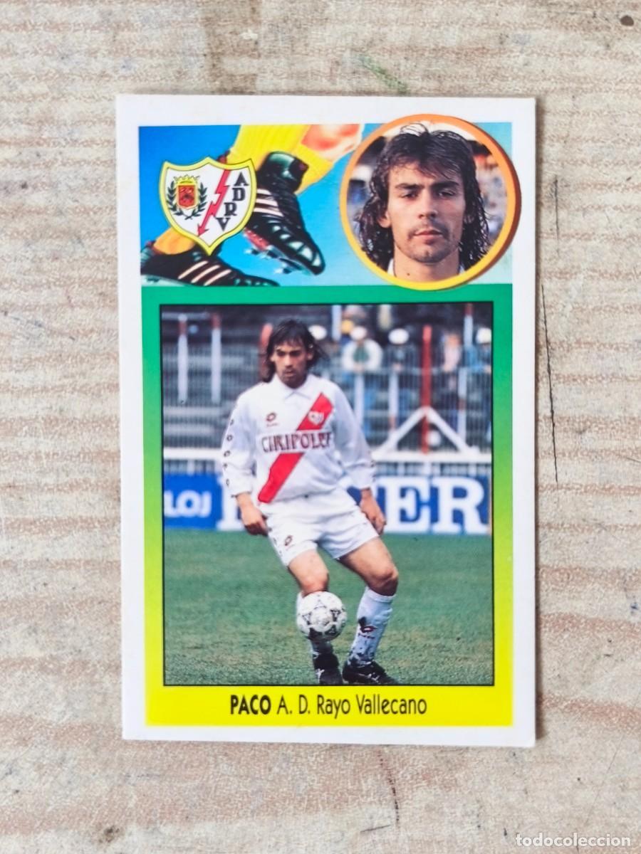 Coleccionismo cromos antiguos: Cromo Este 1993-1994 - 93-94 - Paco Rayo Vallecano - Sin Pegar