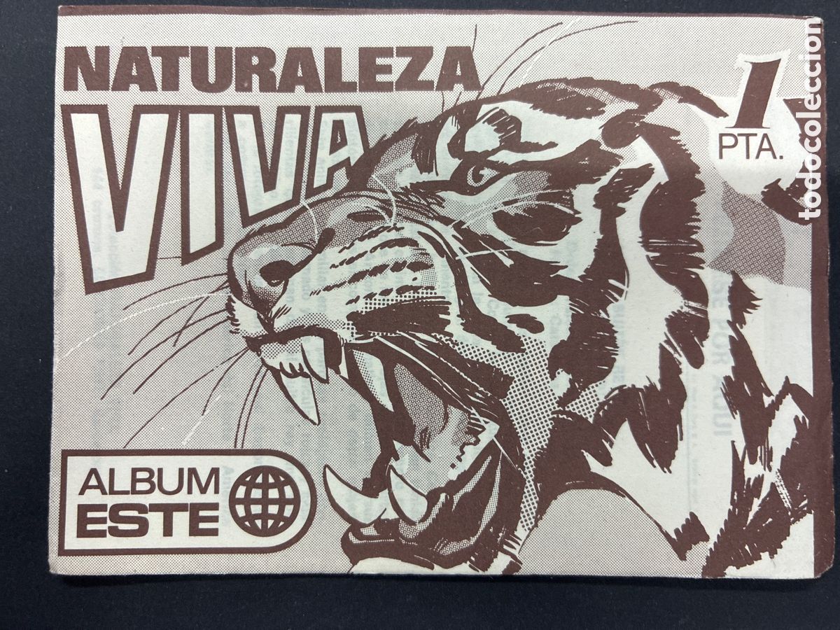 Collectionnisme Cartes &agrave; collectionner anciennes: SOBRE CROMOS SIN ABRIR ALBUM NATURALEZA VIVA EDITORIAL ESTE