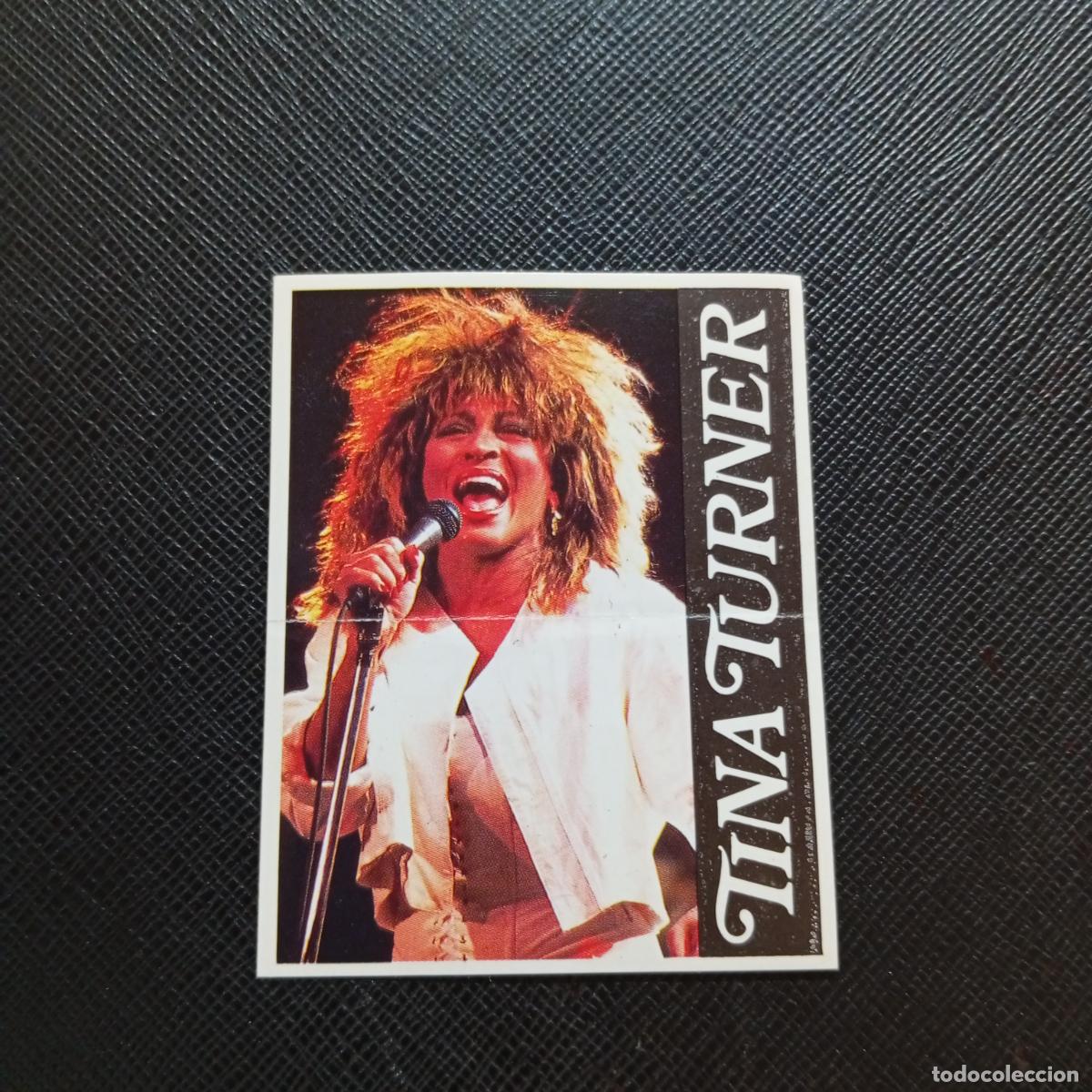Coleccionismo cromos antiguos: TINA TURNER MATUTANO SONRICS PEGATE A LAS ESTRELLAS DE ROCK CROMO - SIN PEGAR - A156 PG298