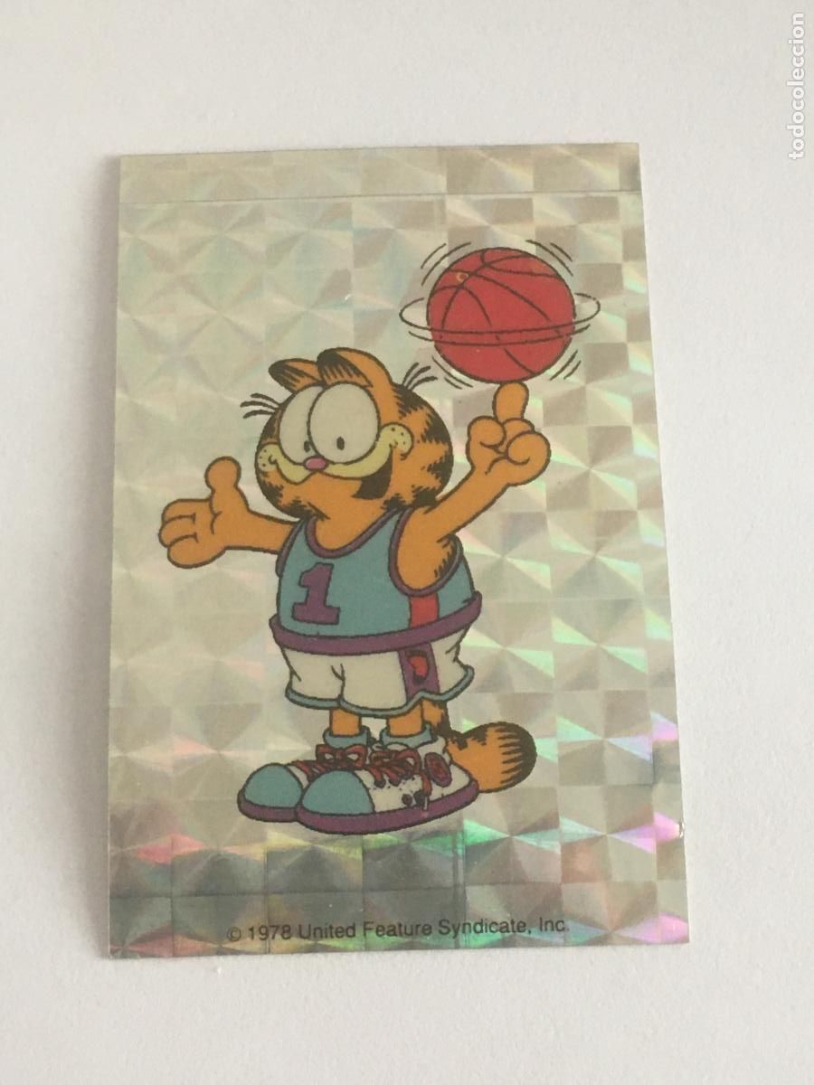 Collectable Antique Stickers: panrico garfield cromo nunca pegado