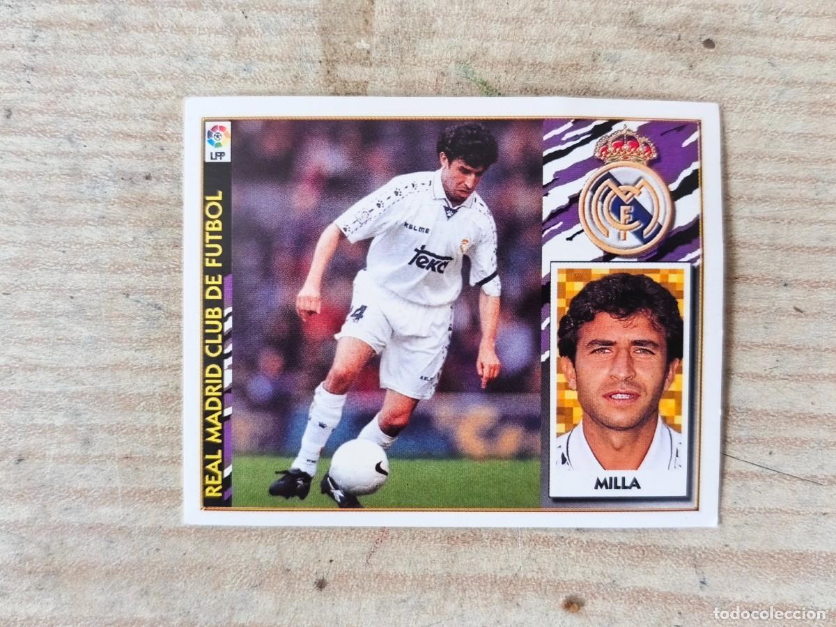 Coleccionismo cromos antiguos: Cromo Este 1997-1998 - 97-98 - Milla - Real Madrid - Sin Pegar