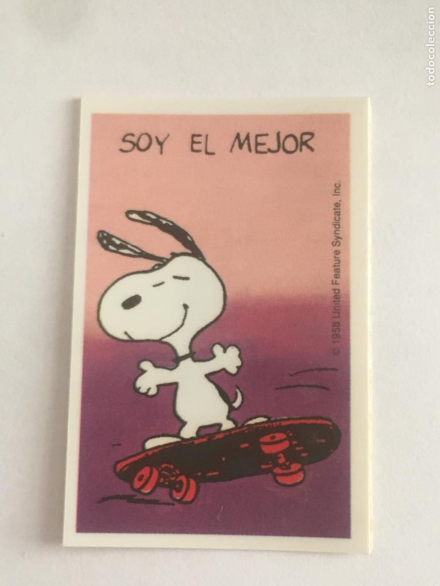 Collectable Antique Stickers: rosendo snoopy peanuts cromo nunca pegado