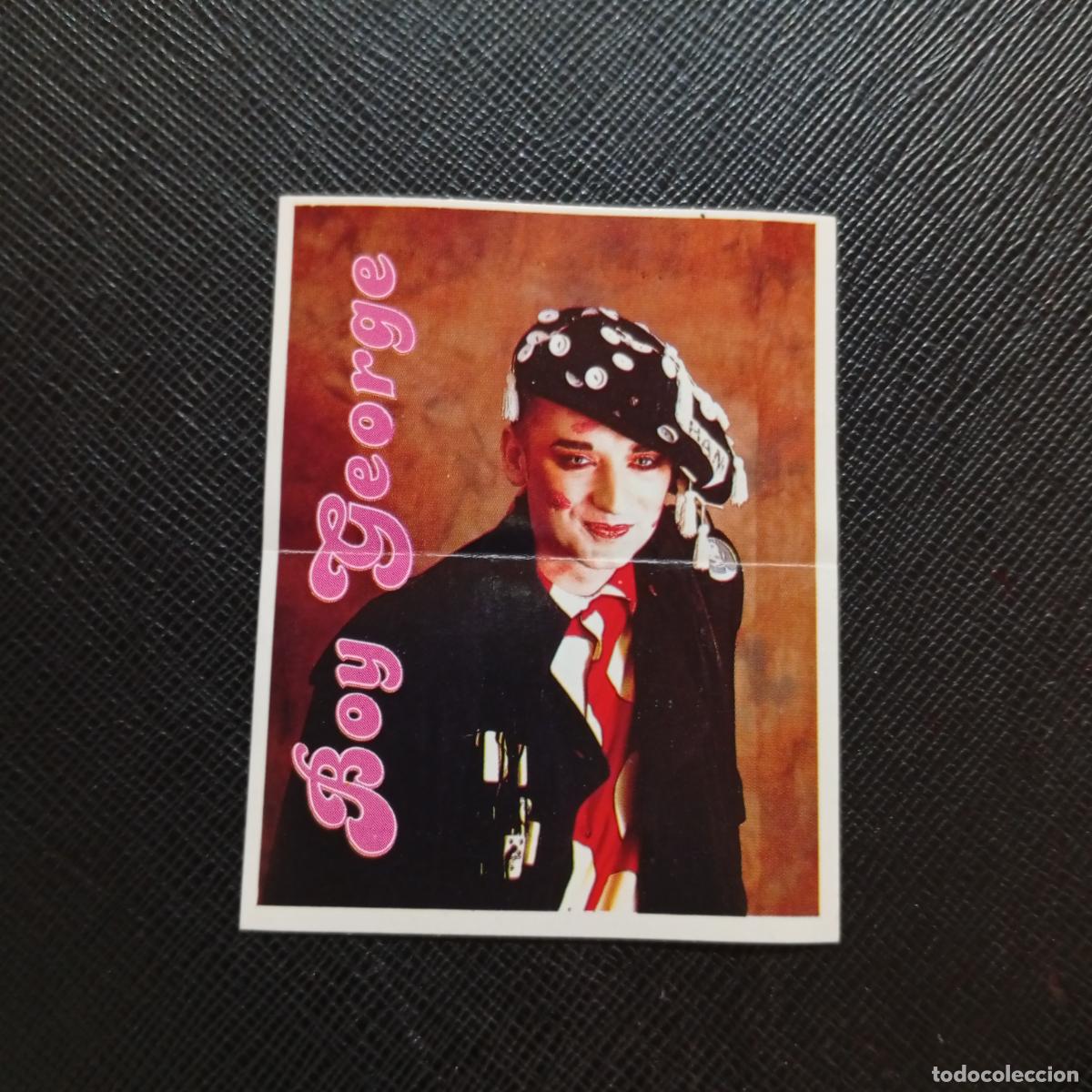 Coleccionismo cromos antiguos: BOY GEORGE MATUTANO SONRICS PEGATE A LAS ESTRELLAS DE ROCK CROMO - SIN PEGAR - A156 PG316