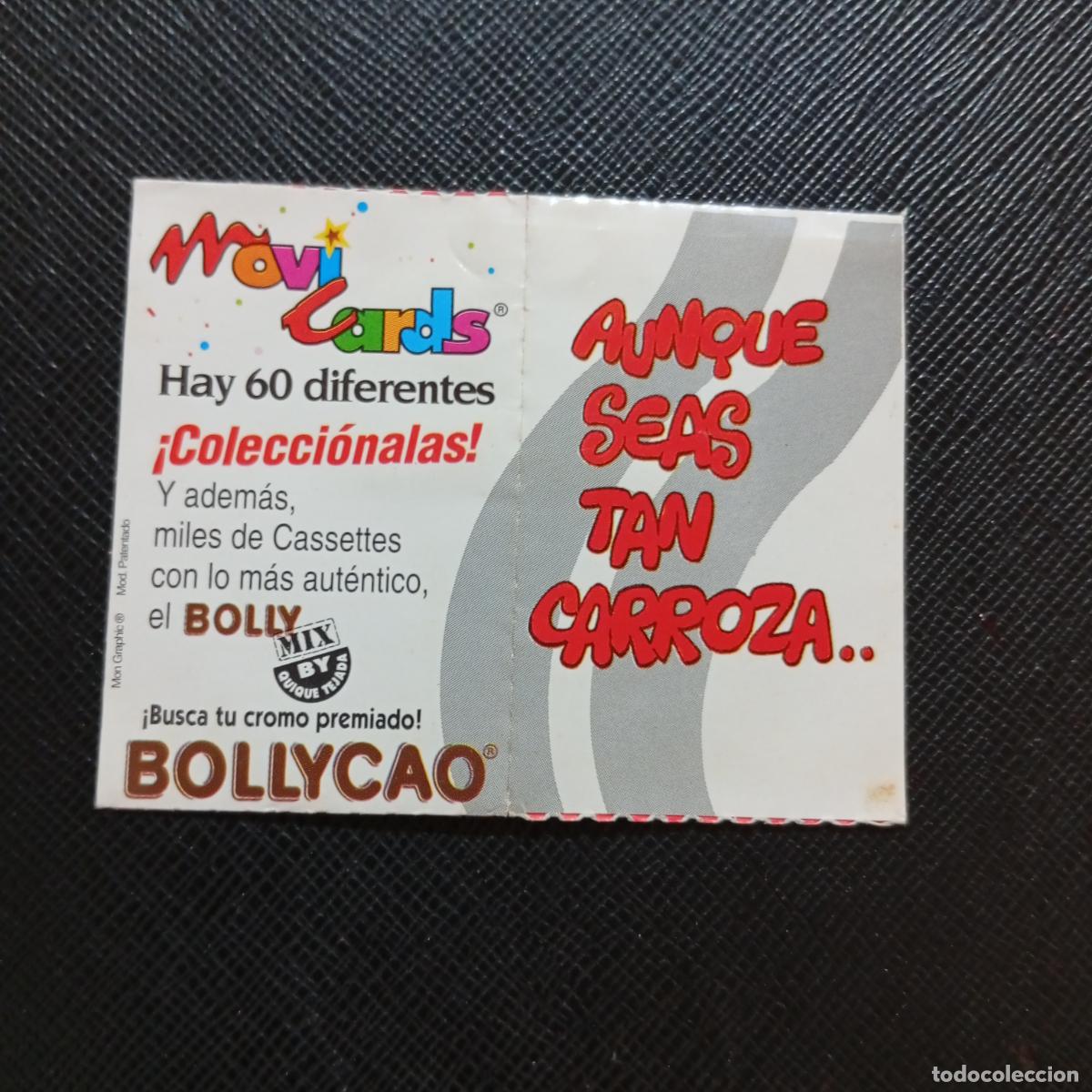 Coleccionismo cromos antiguos: ANQUE SEAS TAN CARROZA MOVICARDS BOLLYCAO MOVI CARDS CROMO - A156 PG334