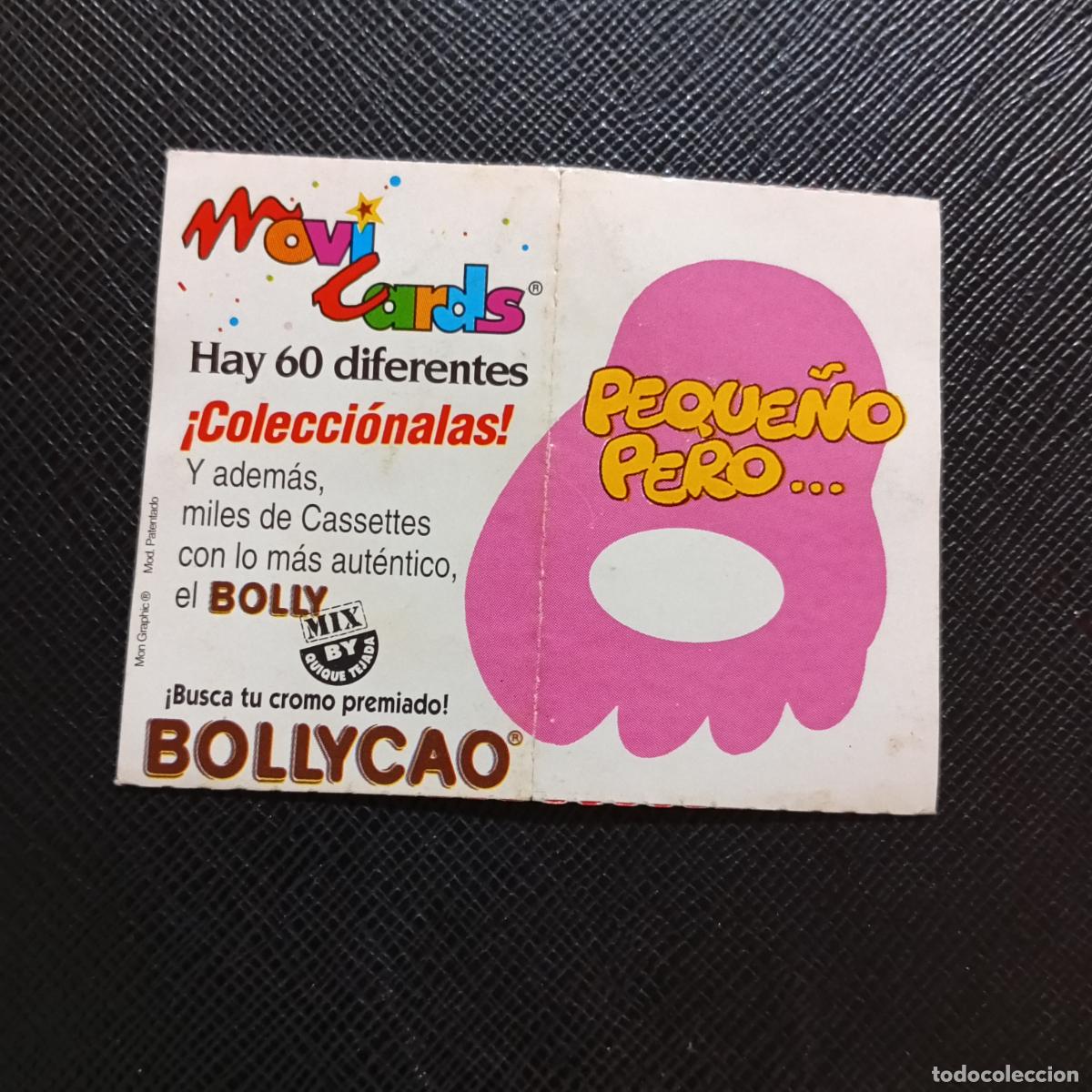 Coleccionismo cromos antiguos: PEQUE&Ntilde;O PERO MOVICARDS BOLLYCAO MOVI CARDS CROMO - A156 PG334