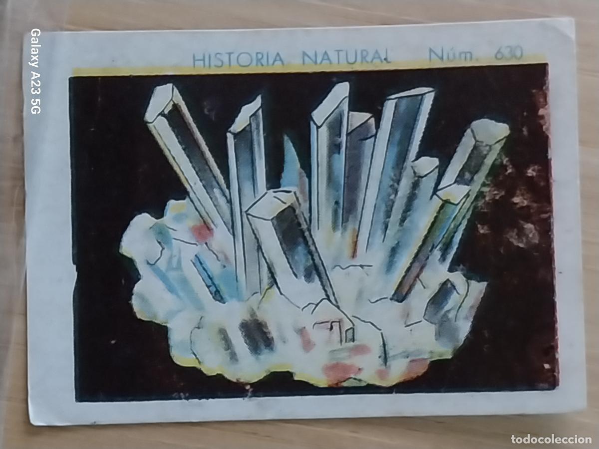 Coleccionismo cromos antiguos: CRISTAL ROCA CHOCOLATES JUNCOSA LA CHOCOLATERA -- A&Ntilde;O 1935 CROMO 630 4.5X3.5CMS HISTORIA NATURAL