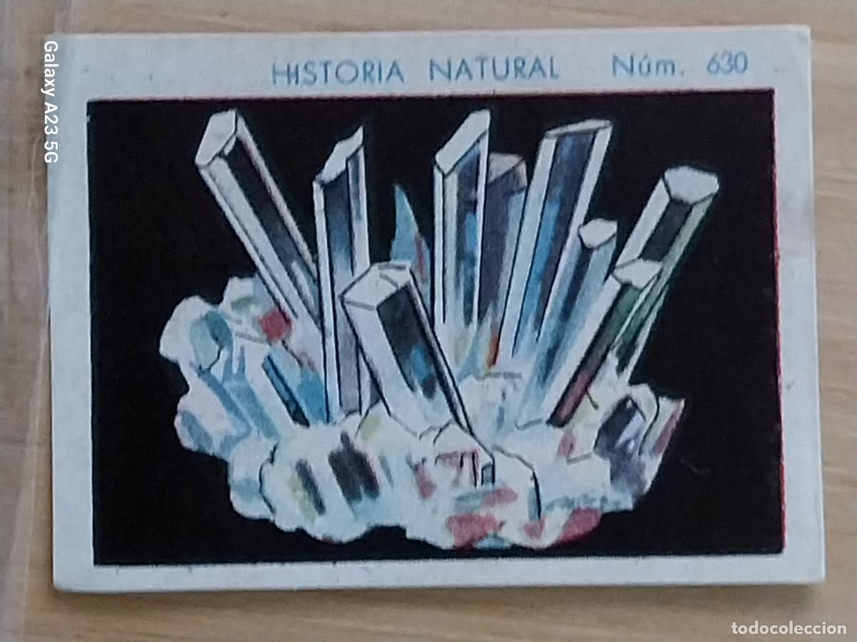 Coleccionismo cromos antiguos: CRISTAL ROCA CHOCOLATES JUNCOSA LA CHOCOLATERA -*- A&Ntilde;O 1935 CROMO 630 4.5X3.5CMS HISTORIA NATURAL