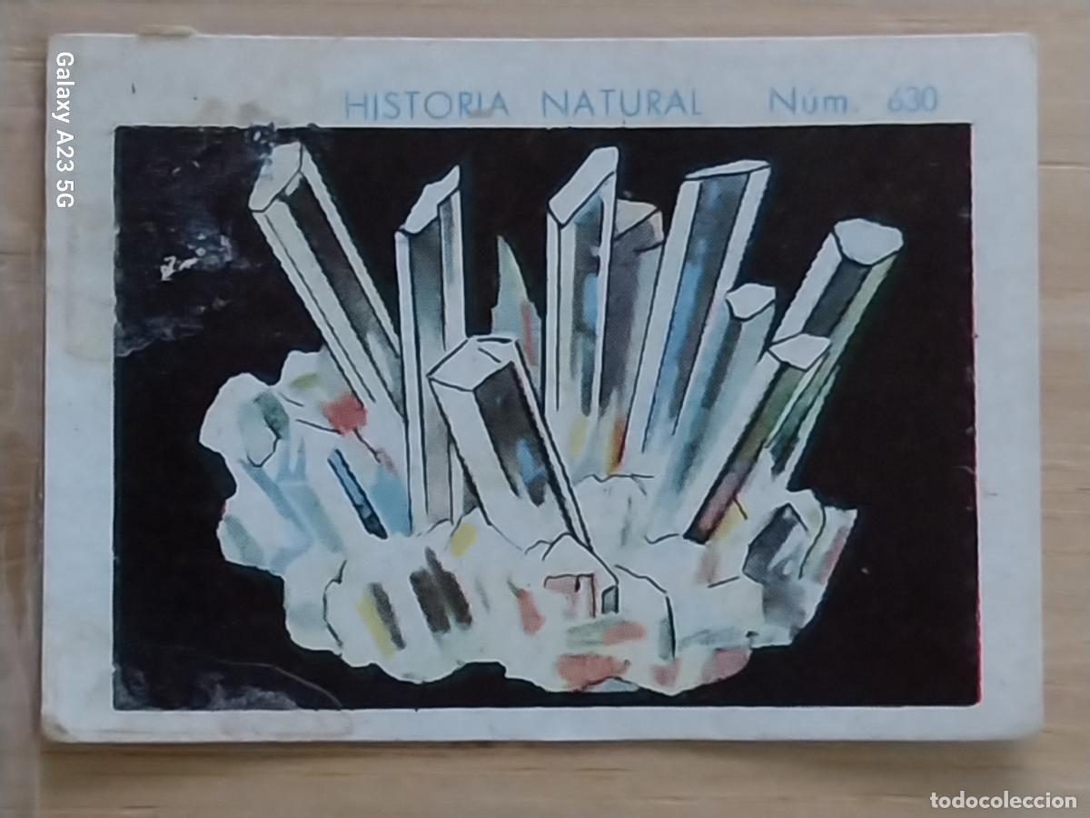 Coleccionismo cromos antiguos: CRISTAL ROCA CHOCOLATES JUNCOSA LA CHOCOLATERA -_* A&Ntilde;O 1935 CROMO 630 4.5X3.5CMS HISTORIA NATURAL