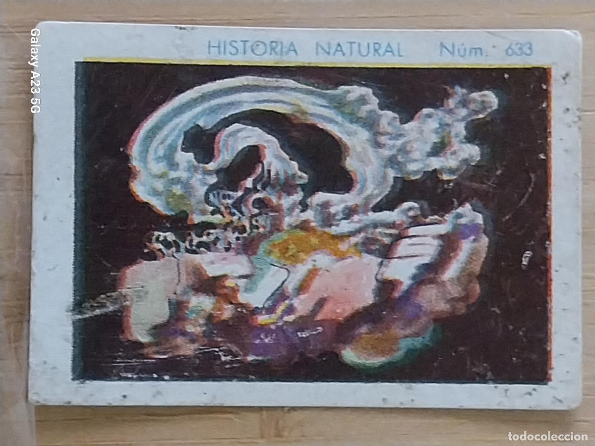 Coleccionismo cromos antiguos: PLATA CHOCOLATES JUNCOSA LA CHOCOLATERA ***** A&Ntilde;O 1935 CROMO 632 4.5X3.5CMS HISTORIA NATURAL
