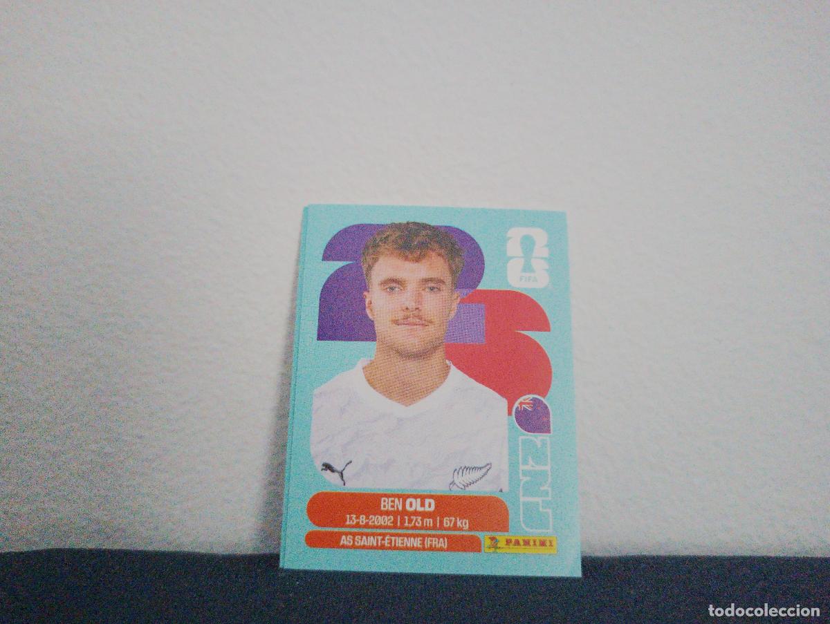 Coleccionismo cromos antiguos: NZL 16 BEN OLD BASE NEW ZEALAND CROMO MUNDIAL STICKERS 2026 26