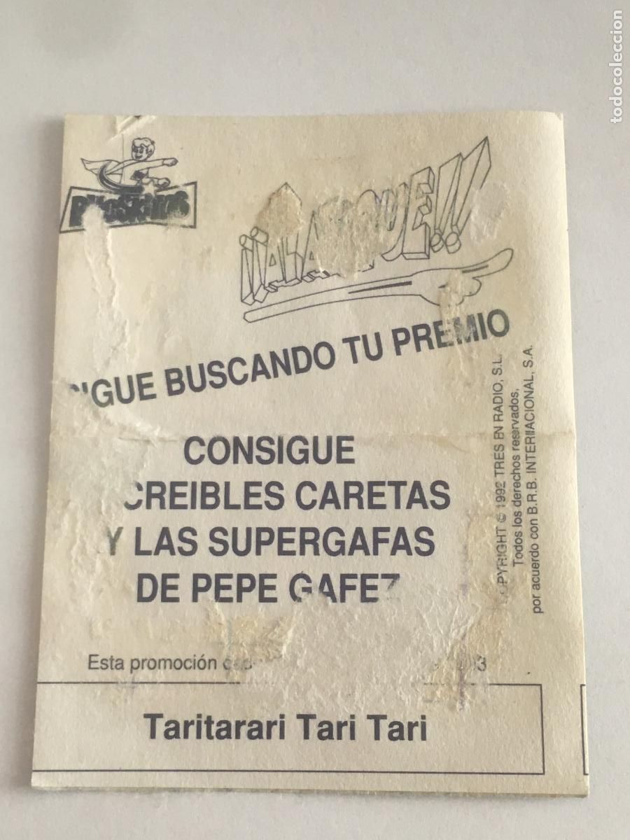 Coleccionismo cromos antiguos: phoskitos al ataque cromo nunca pegado - Foto 2