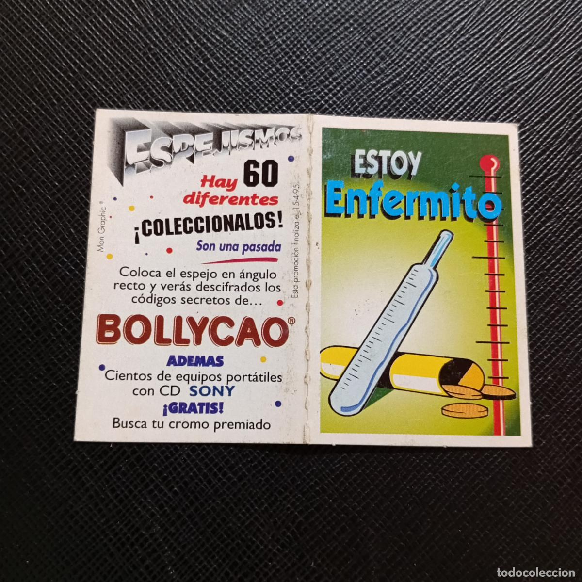 Coleccionismo cromos antiguos: ESTOY ENFERMITO BOLLYCAO ESPEJISMOS CROMO - A156 PG334