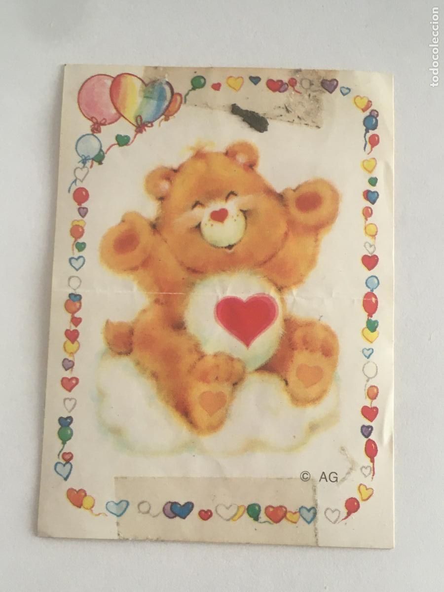 Coleccionismo cromos antiguos: care bears osos amorosos panrico cromo nunca pegado