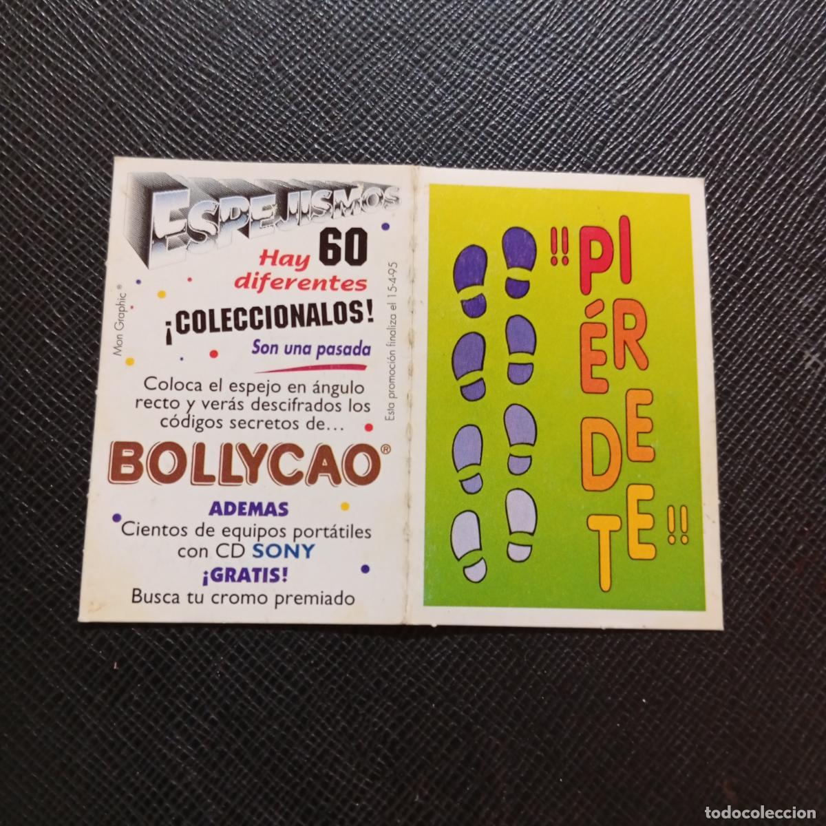Coleccionismo cromos antiguos: PIERDETE BOLLYCAO ESPEJISMOS CROMO - A156 PG343