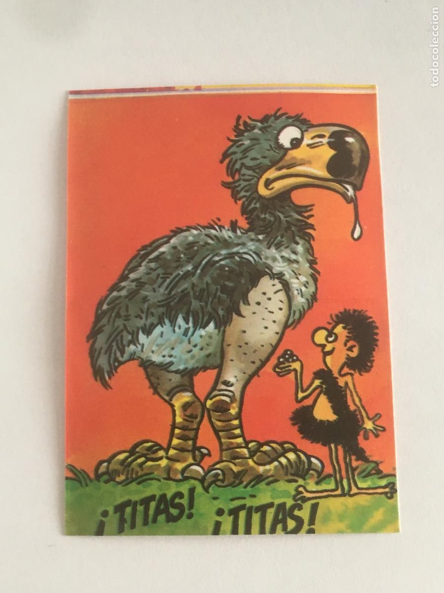 Coleccionismo cromos antiguos: diversaurios panrico cromo nunca pegado