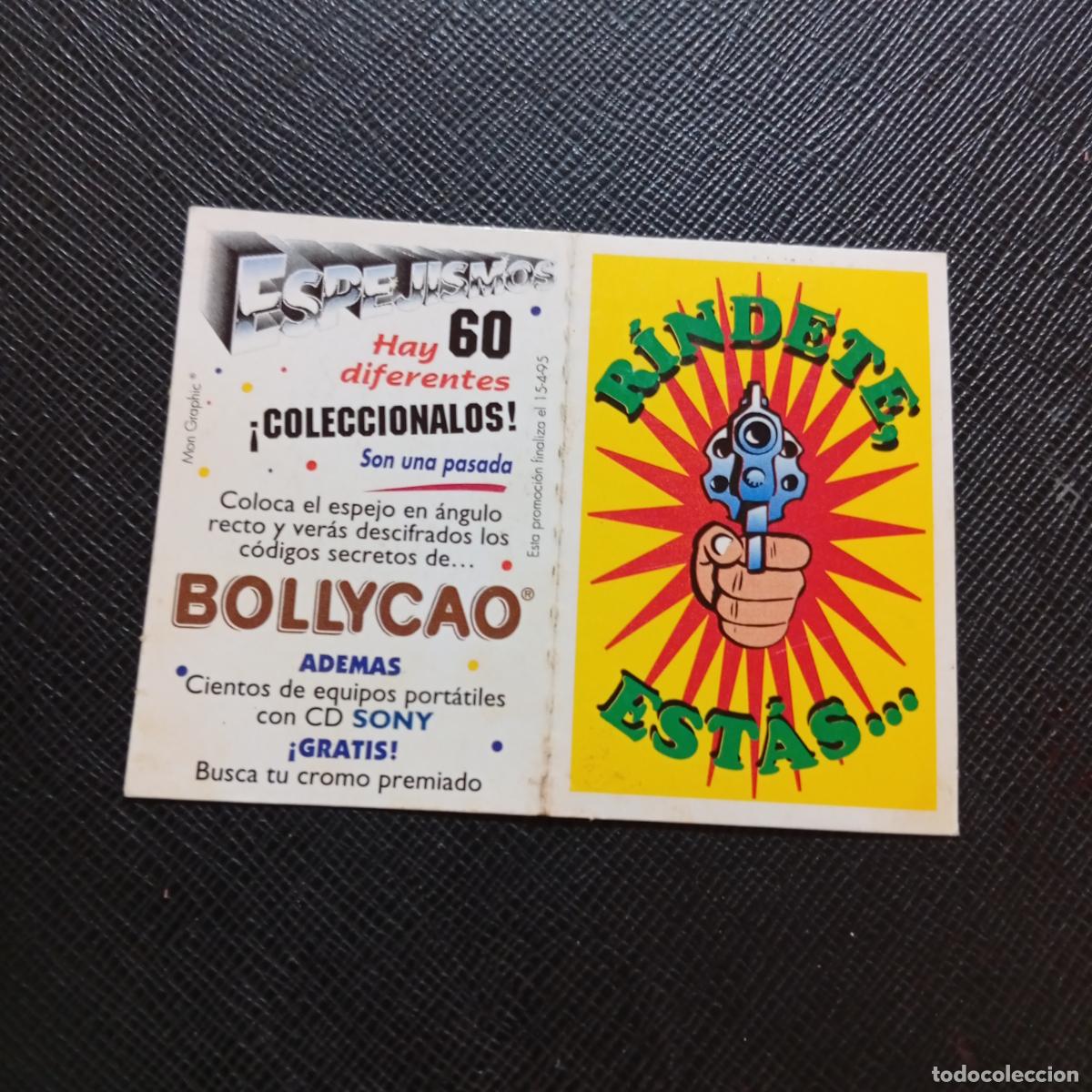 Coleccionismo cromos antiguos: RINDETE ESTAS BOLLYCAO ESPEJISMOS CROMO - A156 PG343
