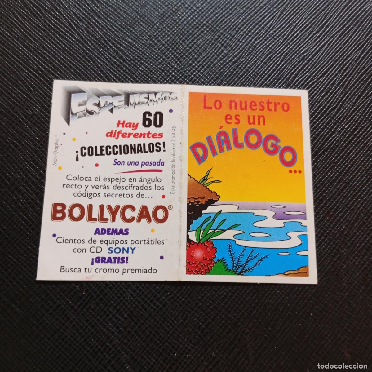 Sammeln alte Sammelbilder: LO NUESTRO ES UN DIALOGO BOLLYCAO ESPEJISMOS CROMO - A156 PG343