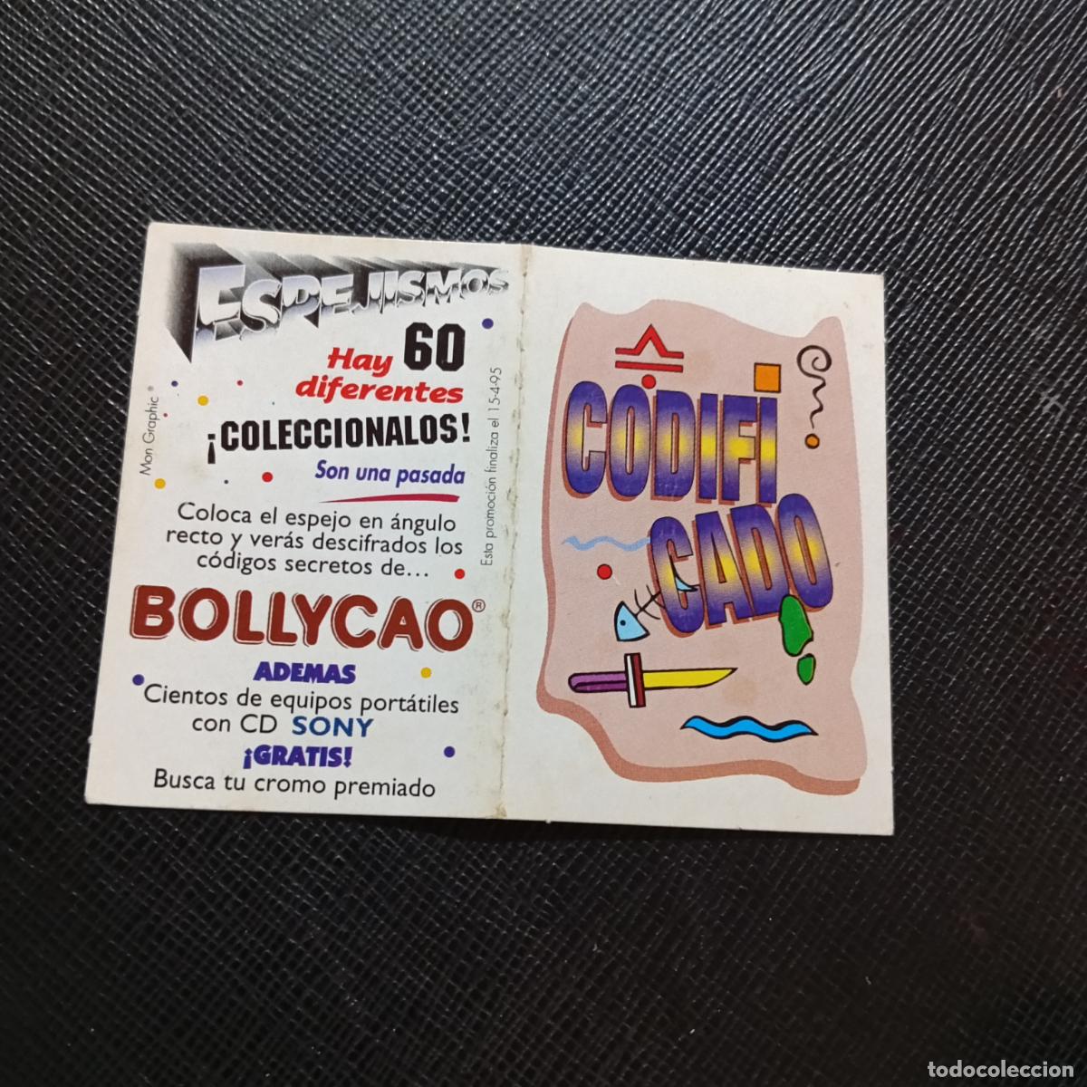 Colecionismo Cromos antigos: CODIFICADO BOLLYCAO ESPEJISMOS CROMO - A156 PG343