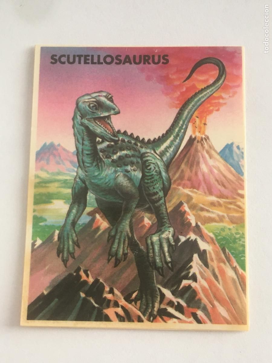 Coleccionismo cromos antiguos: phoskitos saurio park cromo n&ordm; 20 nunca pegado