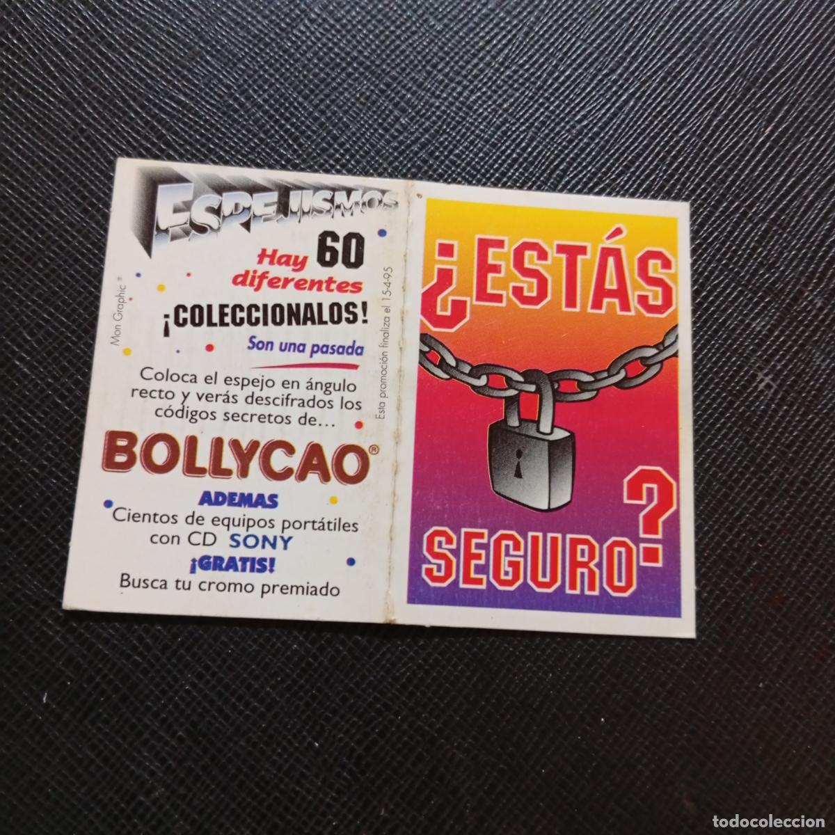 Coleccionismo cromos antiguos: ESTAS SEGURO BOLLYCAO ESPEJISMOS CROMO - A156 PG352