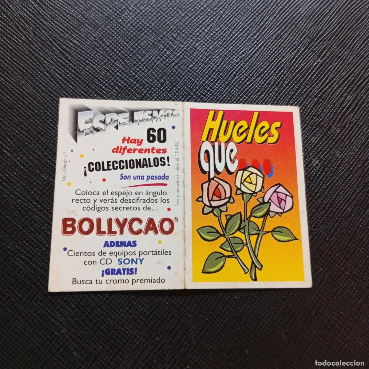 Coleccionismo cromos antiguos: HUELES QUE BOLLYCAO ESPEJISMOS CROMO - A156 PG361