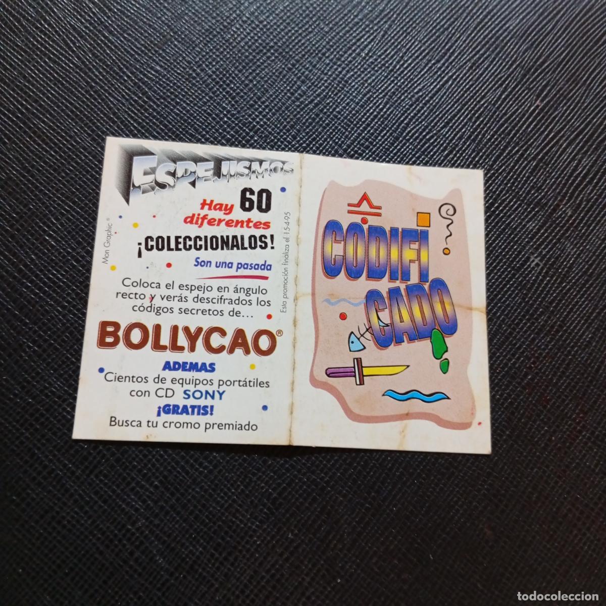 Coleccionismo cromos antiguos: CODIFICADO BOLLYCAO ESPEJISMOS CROMO - A156 PG361