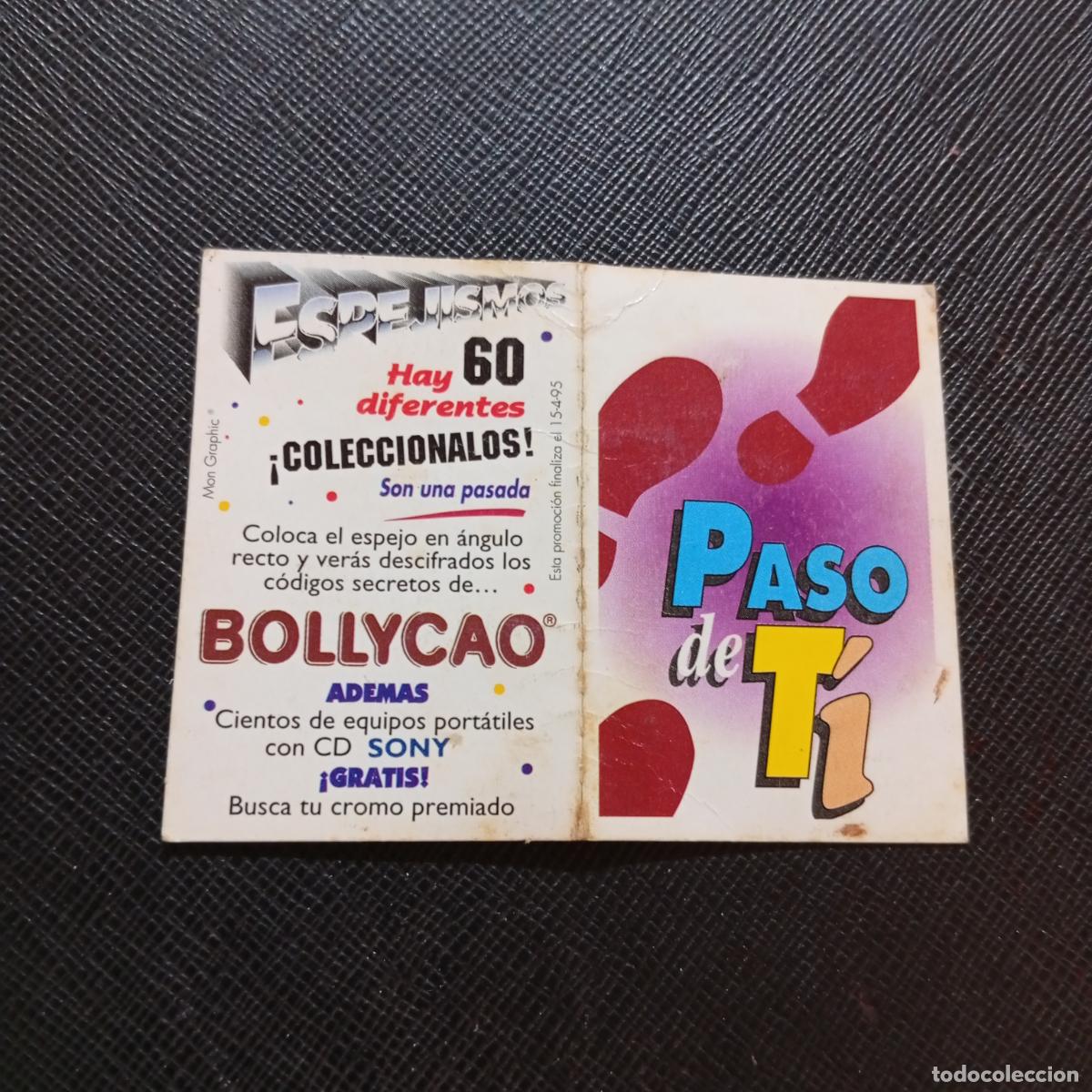 Coleccionismo cromos antiguos: PASO DE TI BOLLYCAO ESPEJISMOS CROMO - A156 PG361